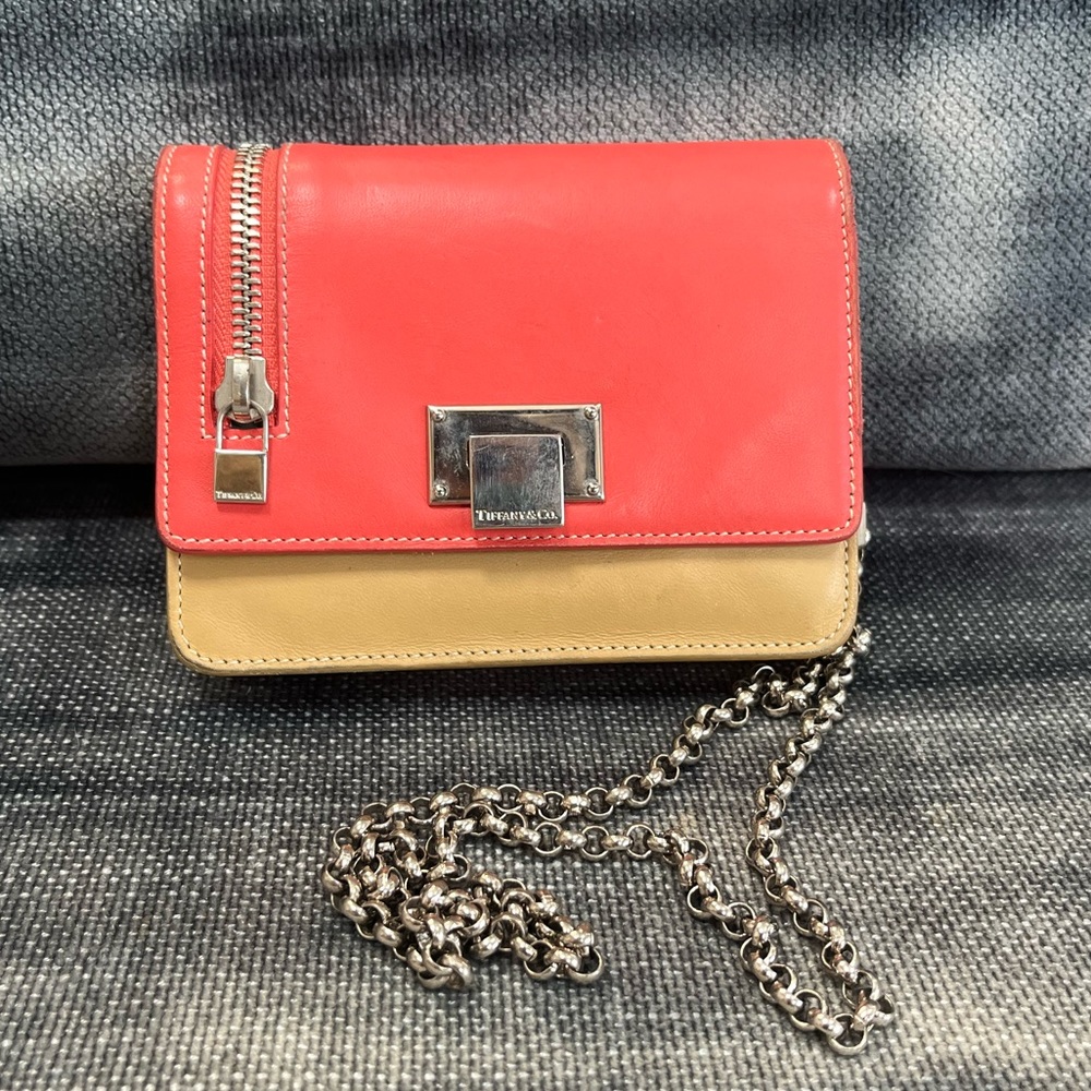 RARE VINTAGE Tiffany & Co Vintage Chain Mini Bag